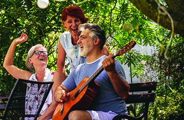 people singing